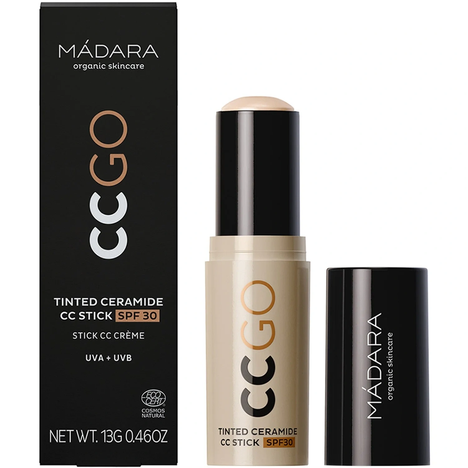 MÁDARA CC GO Tinted Ceramide CC Stick SPF30