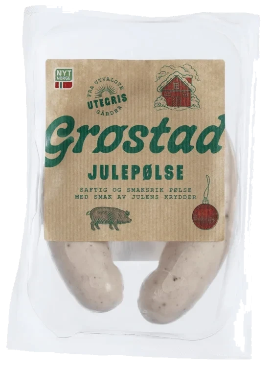 Julepølse 250g Grøstad