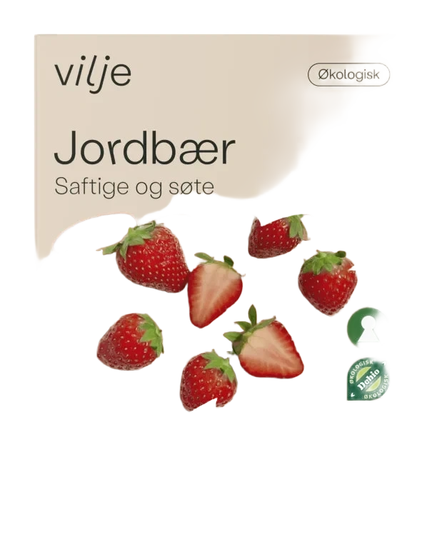 Jordbær Økologiske 225g Vilje