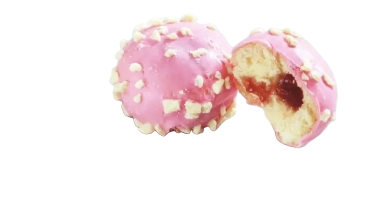 Donutkule Jordbær 5pk