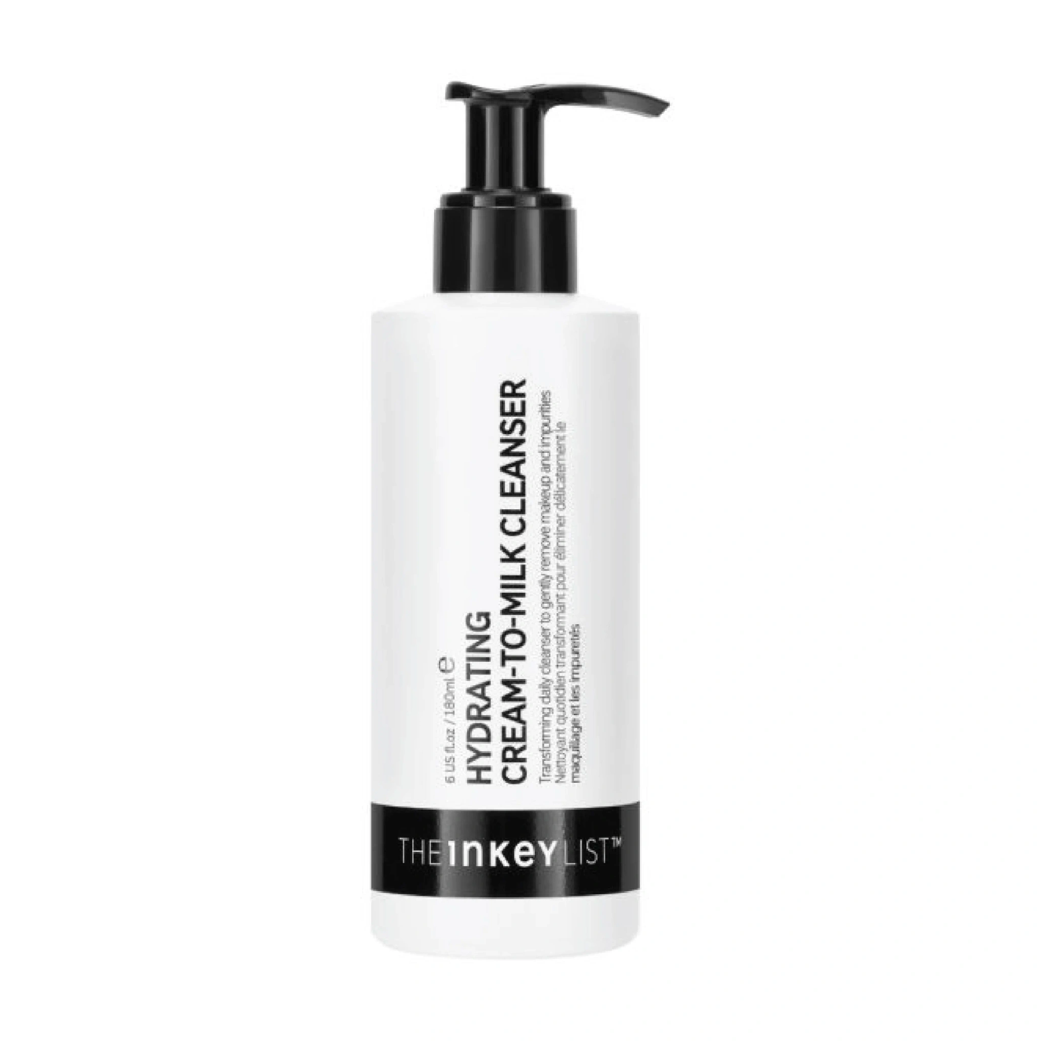 The Inkey List Hydrating Cream-To-Milk Cleanser, 180 ml