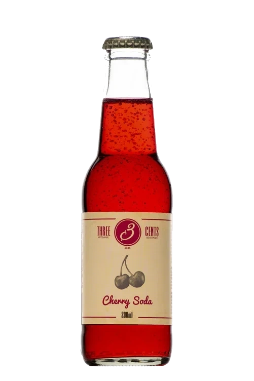 Three cents cherry soda 24x20cl
