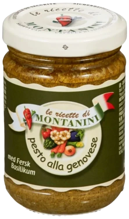 Pestosaus Grønn 140g Montanini