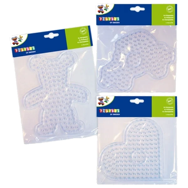 Xl-perlepalter 3 St Bjørn Hjerte Bil