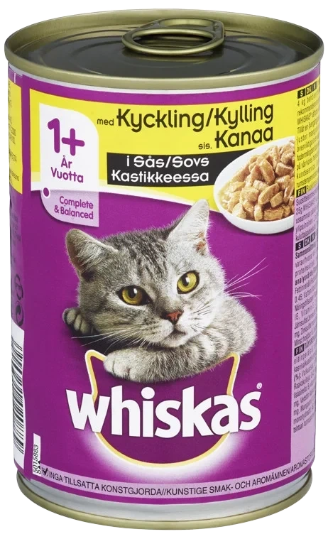 Whiskas Kattemat m. Kylling i Saus 400g