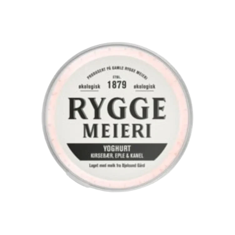 Rygge Meieri Yoghurt med Kirsebær, Eple og Kanel 365 ml
