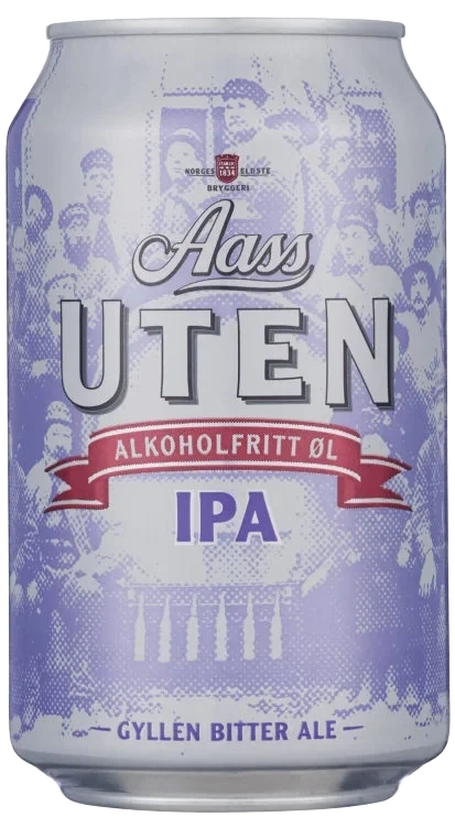 Aass uten Ipa 0,33l boks