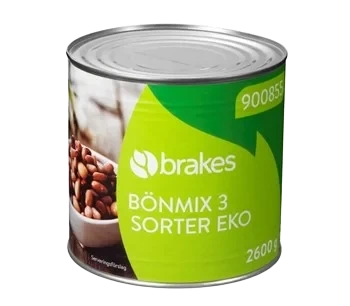 Brakes Bönmix 3 sort EKO