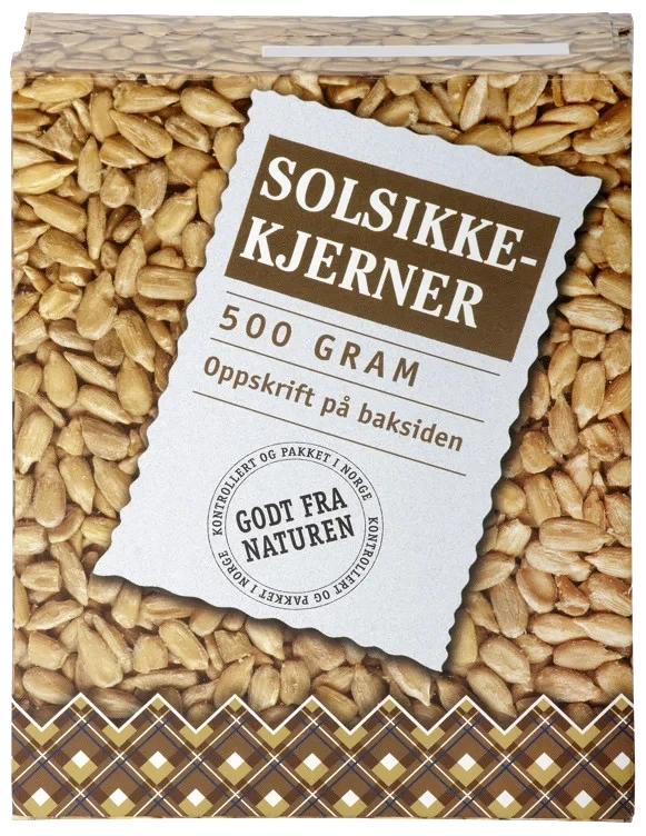 Solsikkekjerner hf      500g