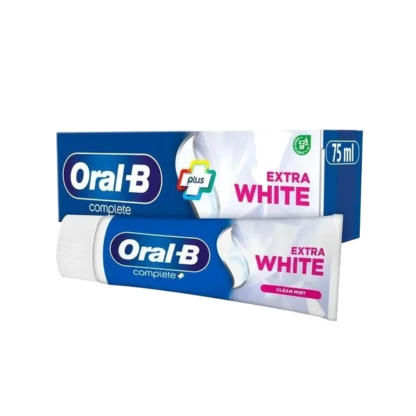 Oral B Complete Extra White Clean Mint 75 ml