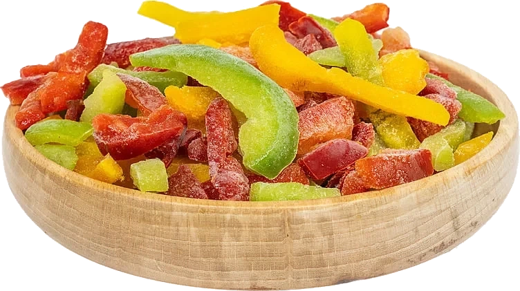 Paprika-blanding strimlet       2,5kg