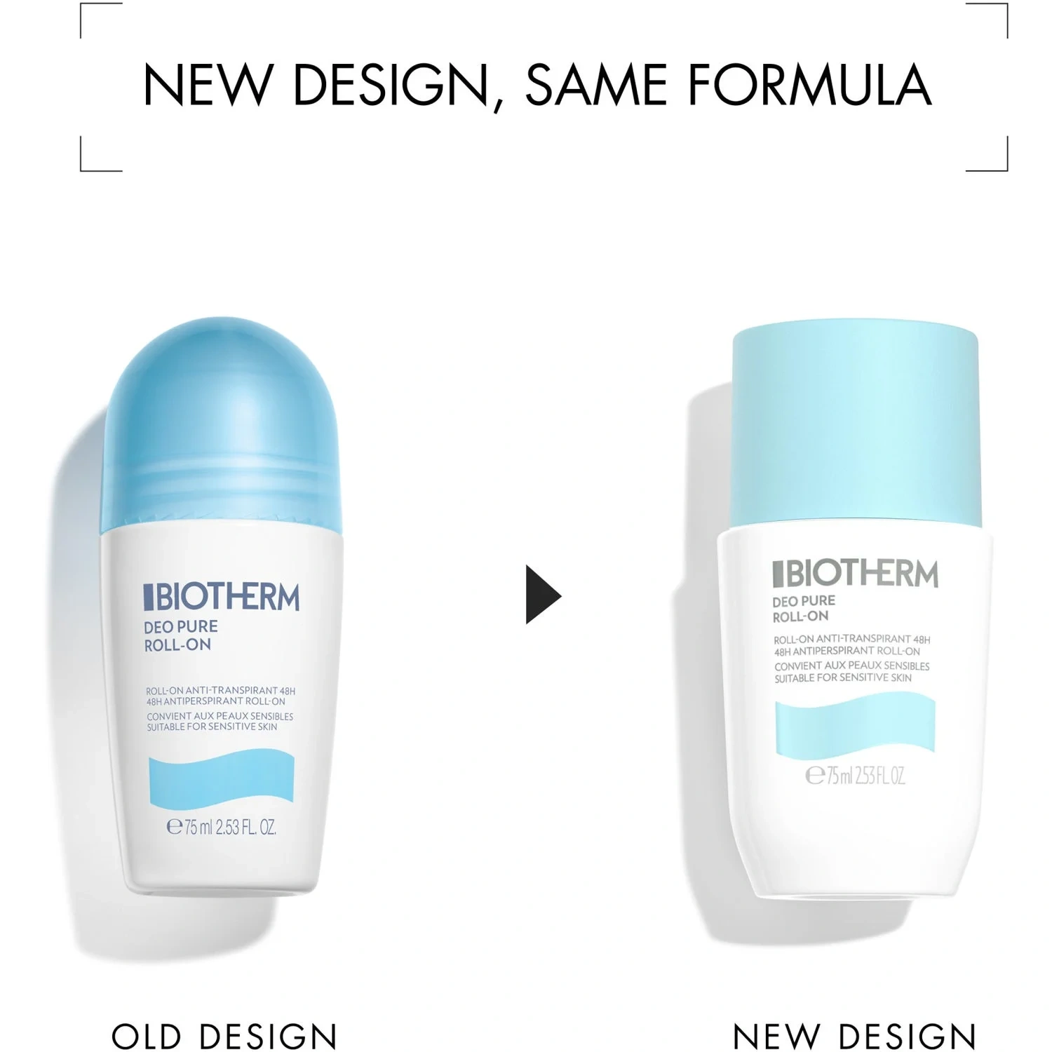 Biotherm Deo Pure antiperspirant roll-on 75 ml