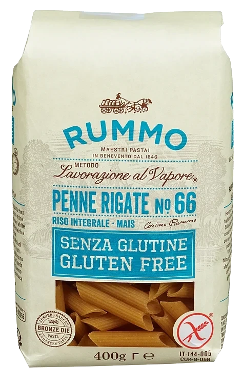 Penne rigate no66, gl.free  400g