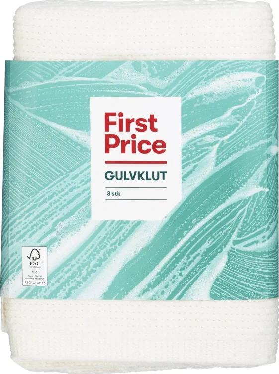 Gulvklut Non-wov 3stk First Price