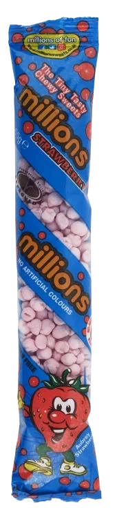 Tubes Strawberry 55g Millions