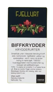 Biffkrydder 15 Gr Fjellurt
