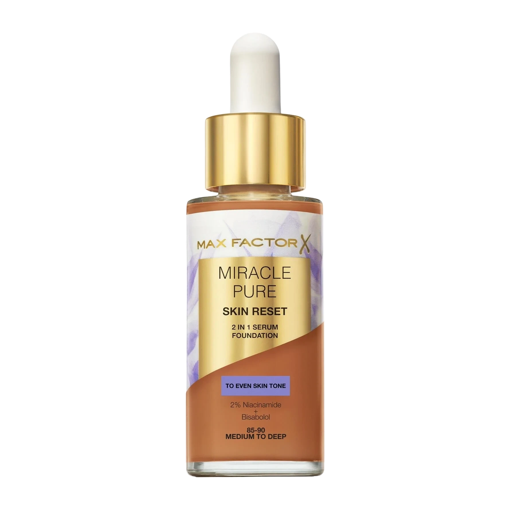 Max Factor Miracle Pure Serum Foundation 6 Medium To Deep