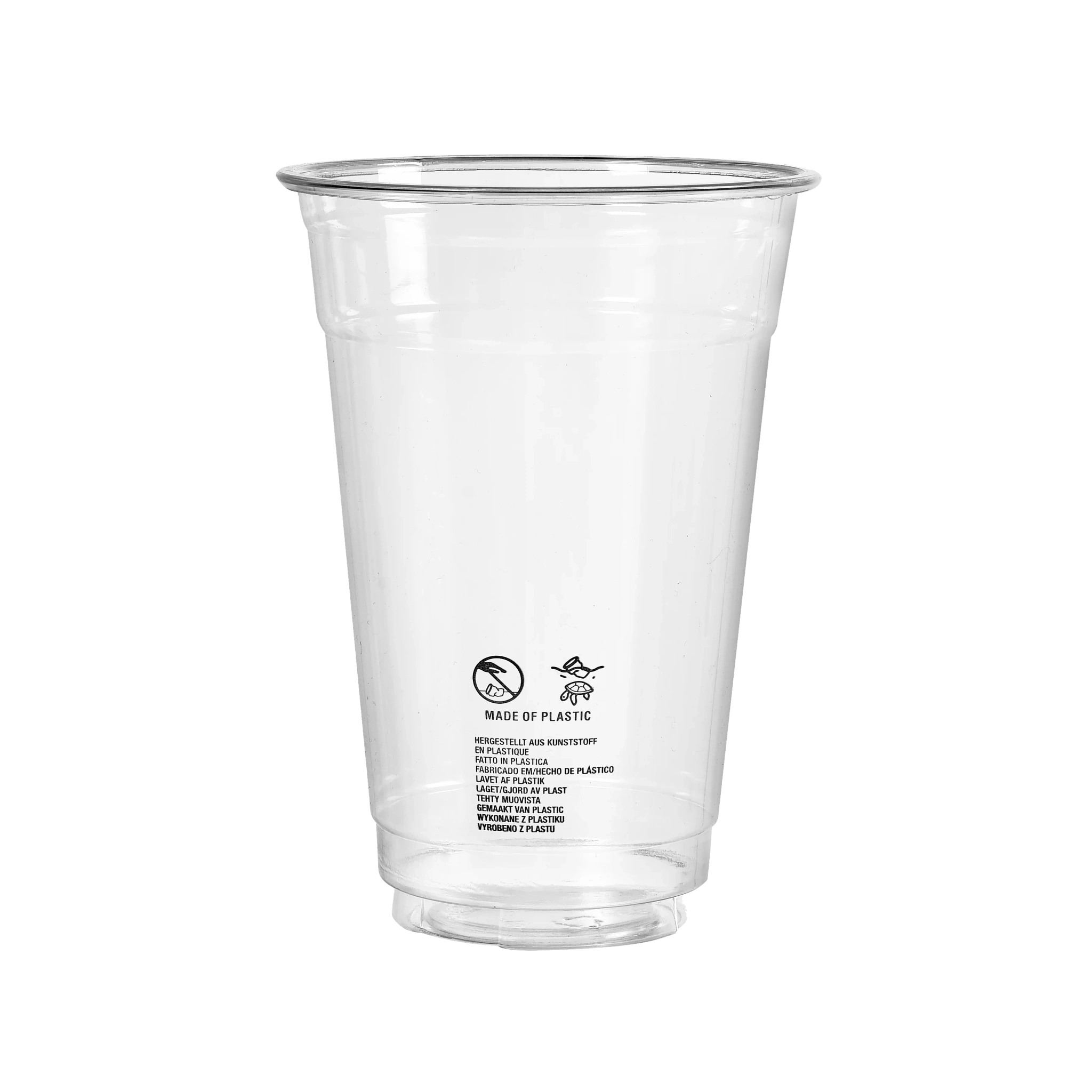 GLASS RPET PLASTIC 53cl