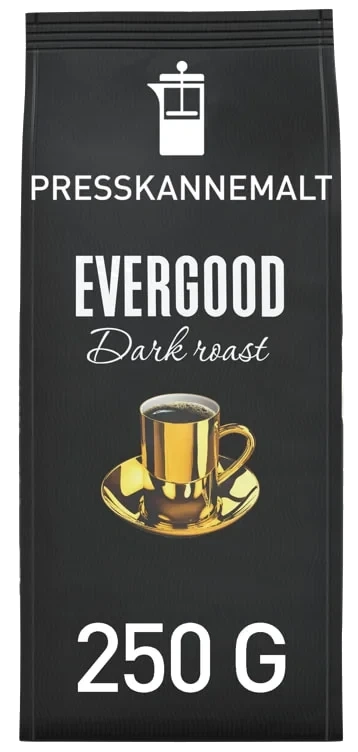 Evergood Dark Roast Pressmalt 250g