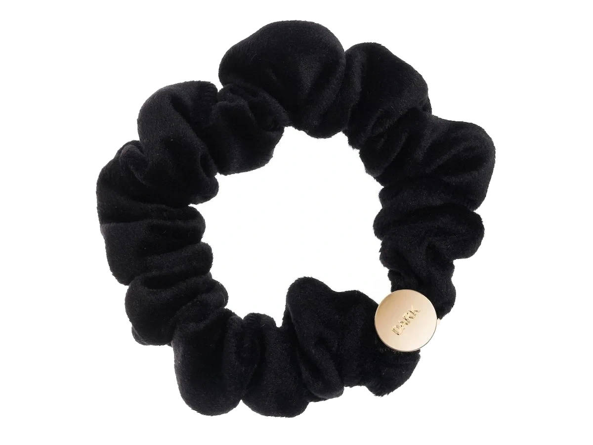 Dark Mini Velvet Scrunchie Hair Braid