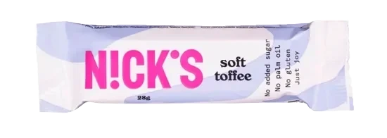 Nicks Soft Toffee 28g