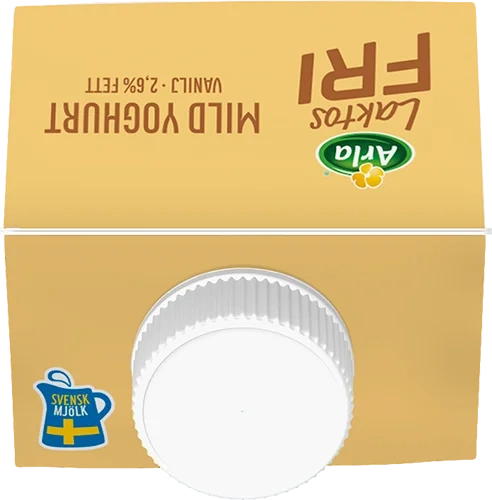 Laktosfri mild yoghurt vanilj 2.6%