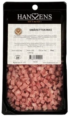 Smårettskinke ternet atmos 6xca250g  kg