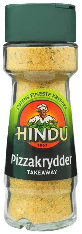 Pizzakrydder Takeaway 62g glass Hindu