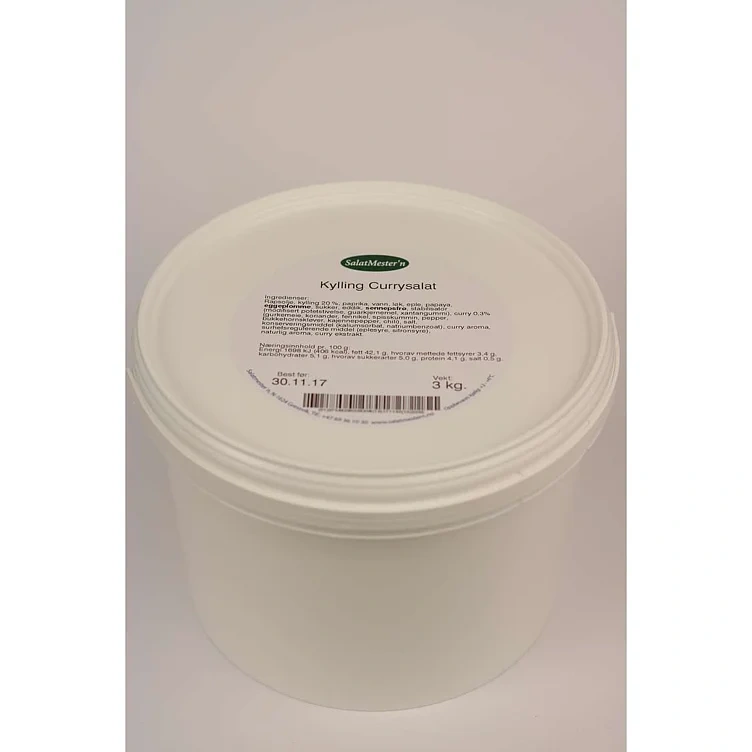 Kylling Currysalat 3kg Sm