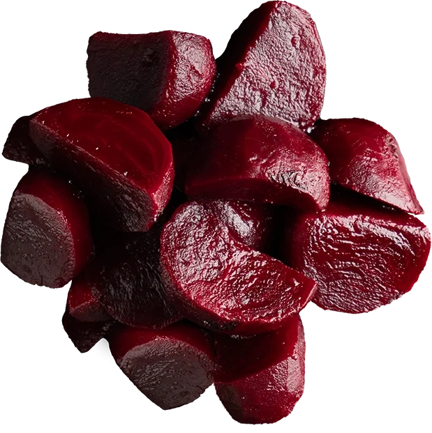 Rödbeta förkokt klyft sous vide