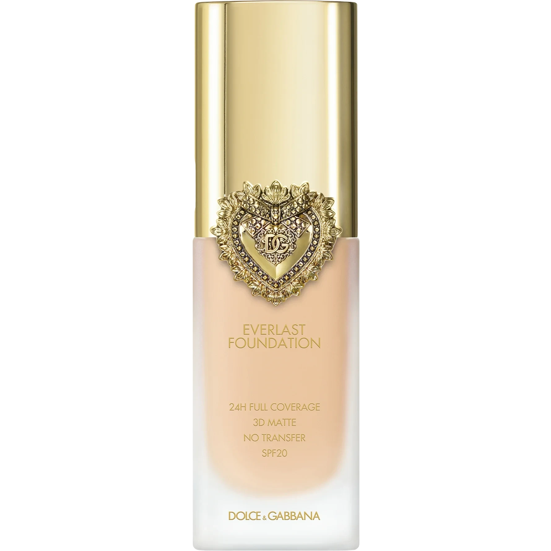 Dolce & Gabbana Everlast Foundation 24H Full Coverage 3D Matte No Transfer SPF20 6W Light