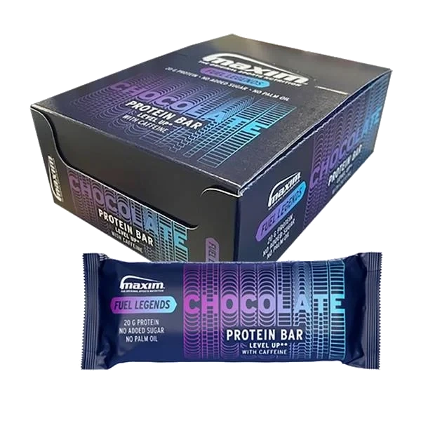 Fuel Legends Chocolate Proteinbar (Kartong 12 x 55g)