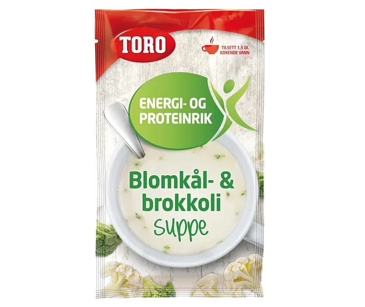 Rik blomkål & brokkoli e&p porsjon   16stk