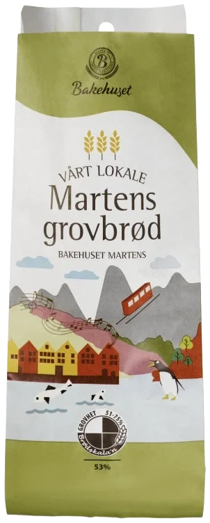Grovbrød 750g Martens