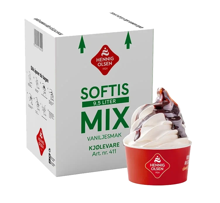 Softis-Mix Fersk 9,5L Heo