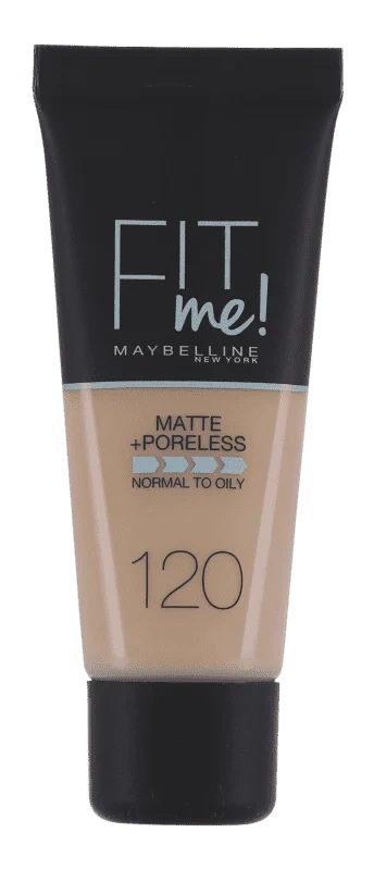 Maybelline New York Fit Me Matte + Poreless Foundation 120 Classic Ivory