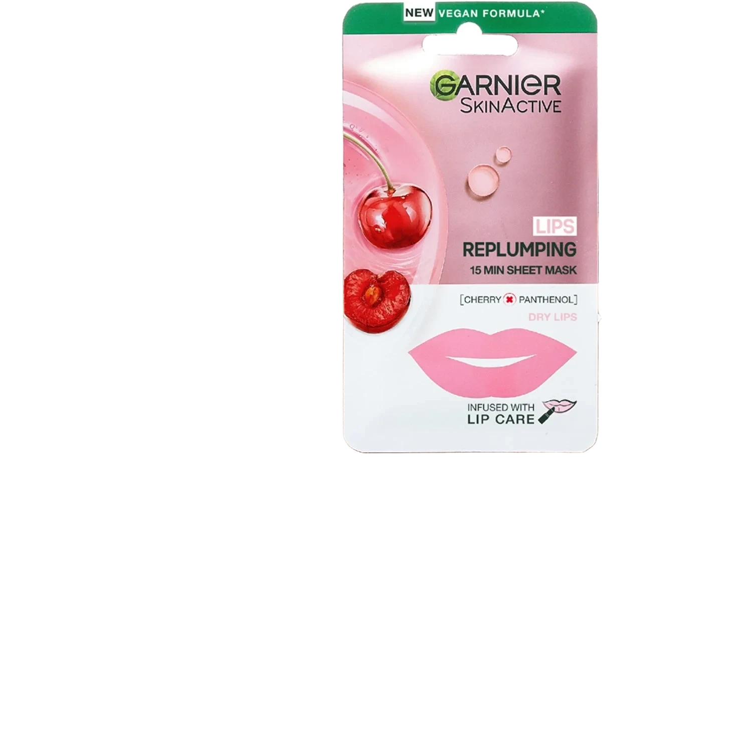 Garnier Lips Replumping 15 min Sheet Mask Cherry