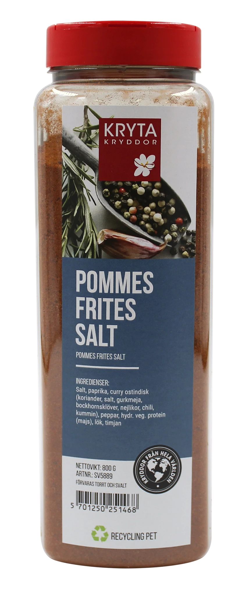 Pommes frites salt