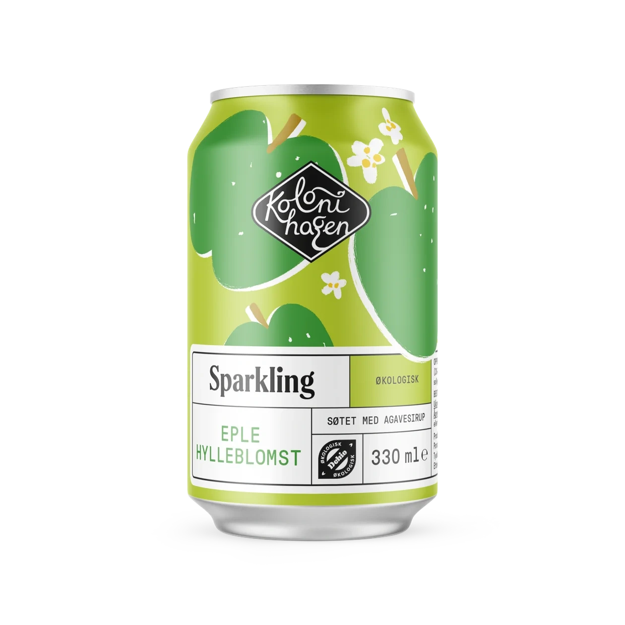 Sparkling eple &amp; hylleblomst