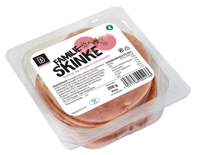 BUNNPRIS FAMILIESKINKE 250 g