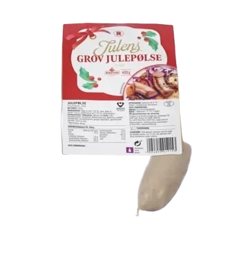 Grov Julepølse Urøkt 400g