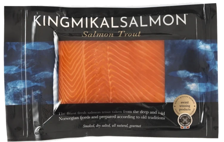 Fjordørret Einerøykt Ca400g Mikals Laks