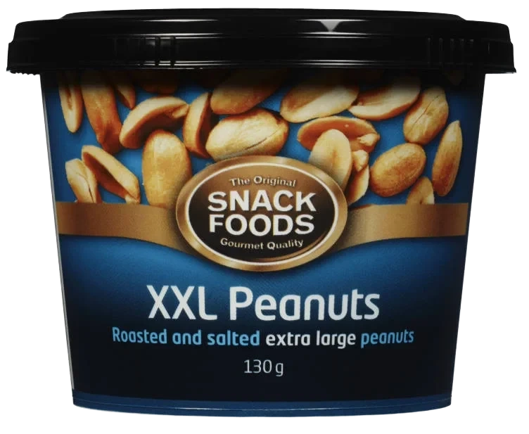 Snacksnøtter Cup Xxl 130g