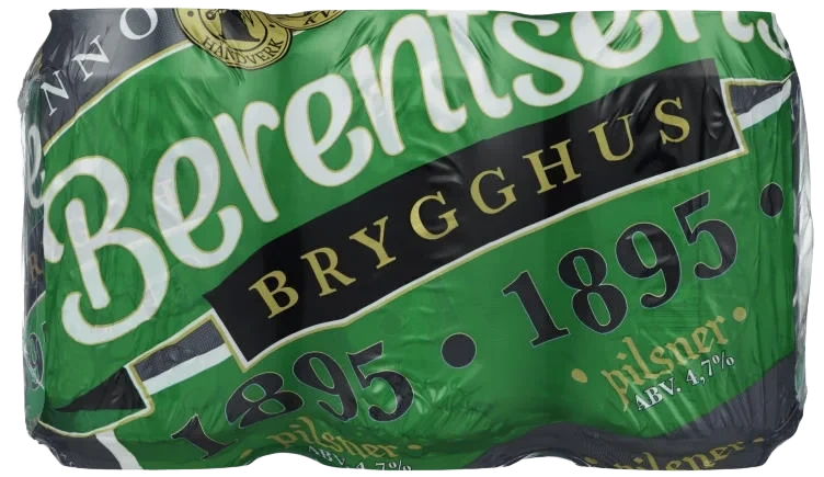1895 Pilsner 0,33lx6 boks Berentsens