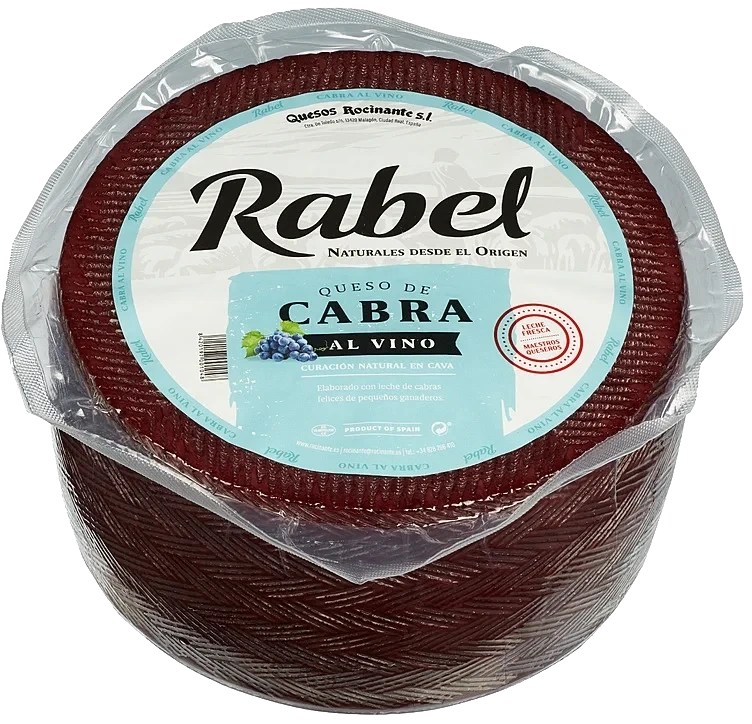 Queso de cabra al vino 2xca2,5kg   kg
