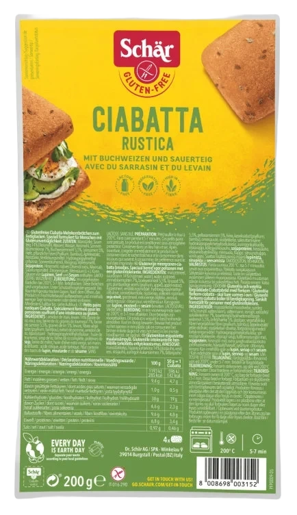 Chiabatta Glutenfri