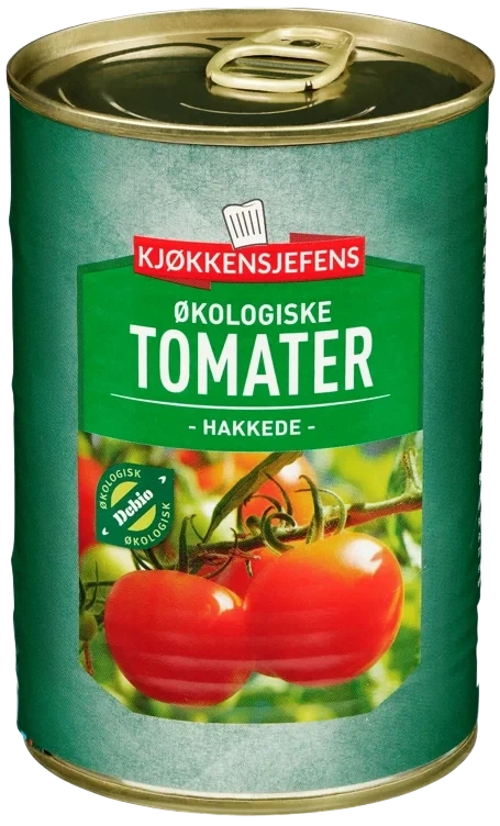 Tomat Hakket Øko 400g Kjøkkensjefens