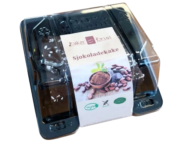 Sjokoladekake Vegansk 220g Ha Brun