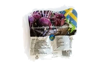 Rödbetor Förkokta