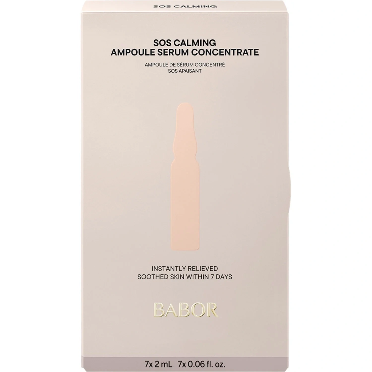 BABOR SOS Calming Ampoule, 7 x 2 ml